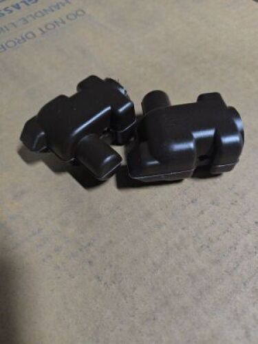 DESCRIPTION: (2) SETS OF (2) PLASTIC BATTERY TERMINAL COVERS INFORMATION: MUST COME INSPECT QTY: 2