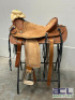 WESTERN BARREL RACING SHOW HORSE SADDLE WITH TACK SET - 2