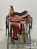 WESTERN BARREL RACING SHOW HORSE SADDLE WITH TACK SET - 3
