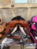 WESTERN BARREL RACING SHOW HORSE SADDLE WITH TACK SET - 8
