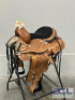 WESTERN BARREL RACING SHOW HORSE SADDLE WITH TACK SET - 6