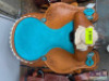 WESTERN BARREL RACING SHOW HORSE SADDLE WITH TACK SET - 14