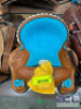 WESTERN BARREL RACING SHOW HORSE SADDLE WITH TACK SET - 6