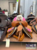 WESTERN BARREL RACING SHOW HORSE SADDLE WITH TACK SET - 7