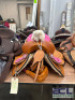 WESTERN BARREL RACING SHOW HORSE SADDLE WITH TACK SET - 8