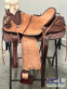 WESTERN BARREL RACING SHOW HORSE SADDLE WITH TACK SET - 6
