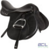 BLACK LEATHER SHOW JUMPING ENGLISH SADDLE PACKAGE