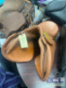 BROWN LEATHER SHOW JUMPING ENGLISH SADDLE PACKAGE - 5