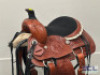 WESTERN BARREL RACING SHOW HORSE SADDLE WITH TACK SET