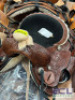 WESTERN BARREL RACING SHOW HORSE SADDLE WITH TACK SET - 7