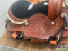 WESTERN BARREL RACING SHOW HORSE SADDLE WITH TACK SET - 9