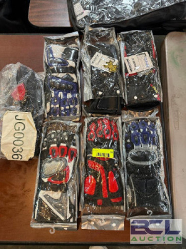 (6) - ASSORTED RACING GLOVES