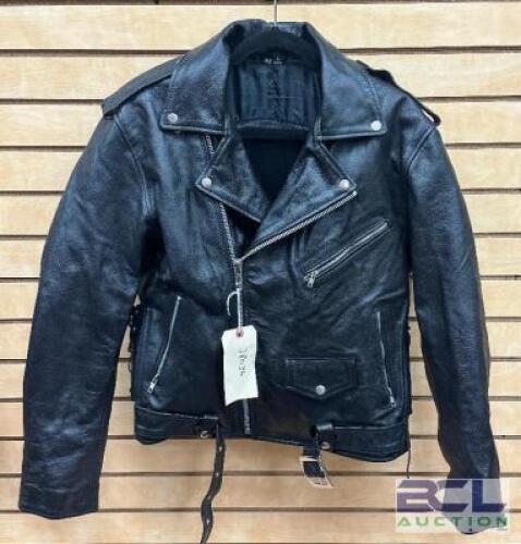 HIGH QUALITY LEATHER RIDING JACKET