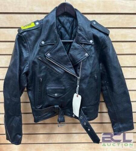 HIGH QUALITY LEATHER RIDING JACKET