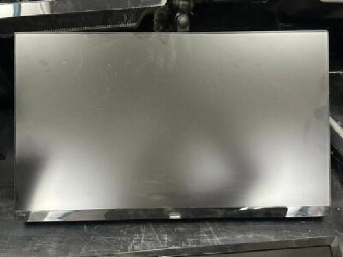 (2) - DESK MOUNTED COMPUTER MONITORS