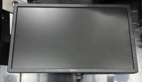 (2) - DESK MOUNTED COMPUTER MONITORS