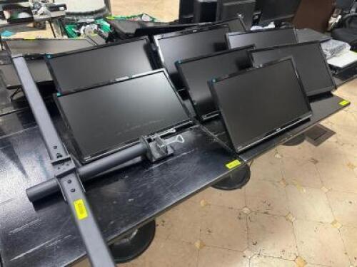 (8) - SCREEN / CURVED MOUNT MONITOR SET UP