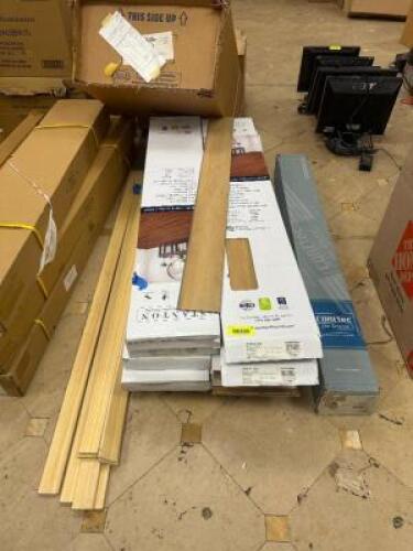 (12) - BOXES OF VINYL FLOORING