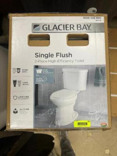 SINGLE FLUSH 2 PIECE HIGH EFFICIENCY TOILET