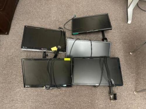(5) - ASSORTED COMPUTER MONITORS