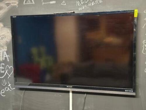 63" HD TV WITH WALL MOUNT