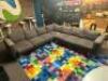 MODULAR SOFA SECTIONAL WITH RUG - 2