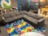 MODULAR SOFA SECTIONAL WITH RUG - 3