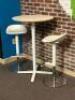 (3) - PC. HIGH TOP DINNING TABLE AND CHAIRS SET - 3