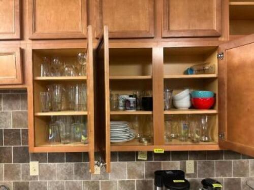 ASSORTED GLASSWARE