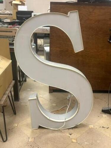 LARGE LETTER "S"