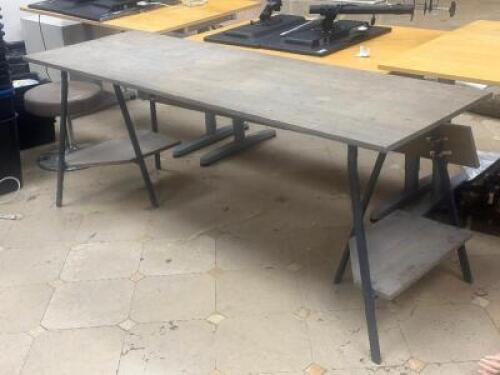 LONG OFFICE DESK / PRINTER TABLE