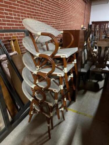 (5) - PATIO CHAIRS