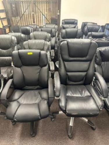 (10) - ROLLING OFFICE CHAIRS