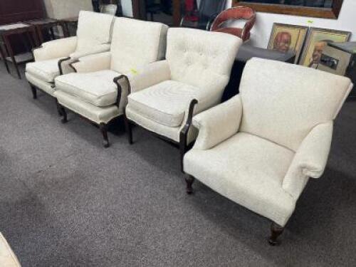 (4) - ARM CHAIRS