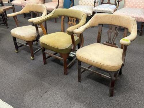 (3) - VINTAGE CHAIRS