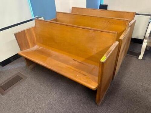 (3) - CHURCH PEWS