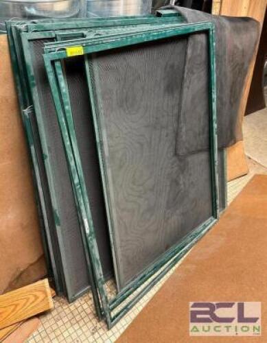 ASSORTED WINDOW SCREEN REPLACEMENTS