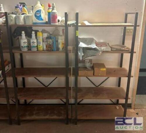 (2) - SHELVING UNITS