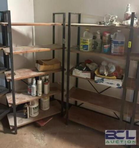 (2) - SHELVING UNITS