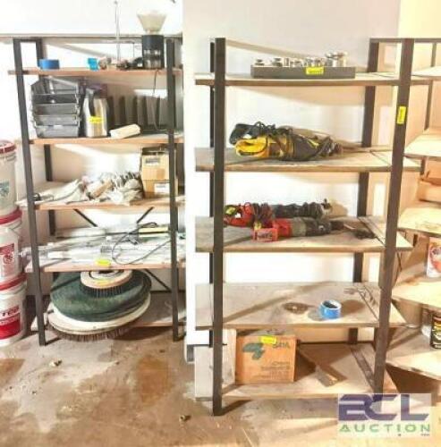 (2) - SHELVING UNITS