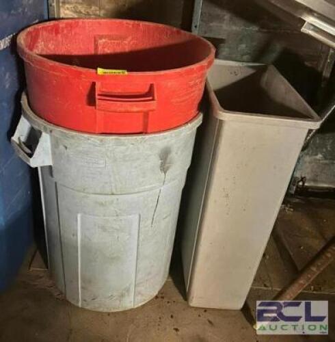 ASSORTED WASTE BINS