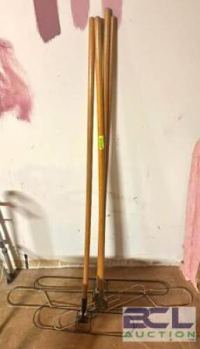 (4) - BROOM STICKS