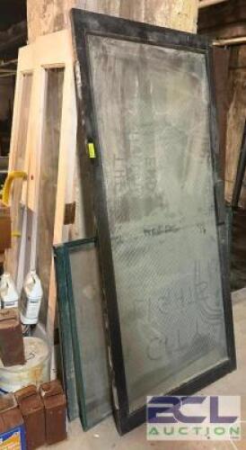 PATIO DOOR AND REPLACEMENT SCREEN DOORS