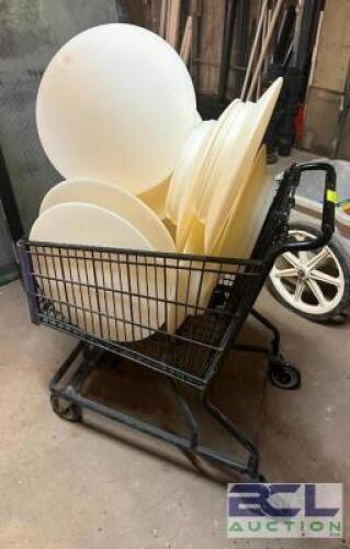 ROLLING CART WITH CONTENTS