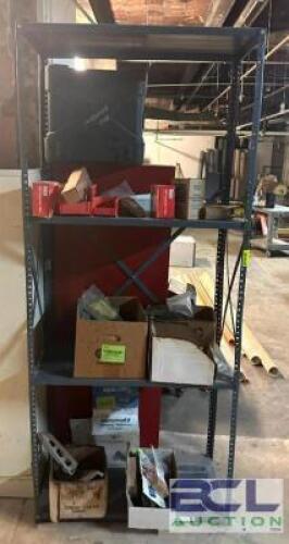 METAL SHELVING UNIT