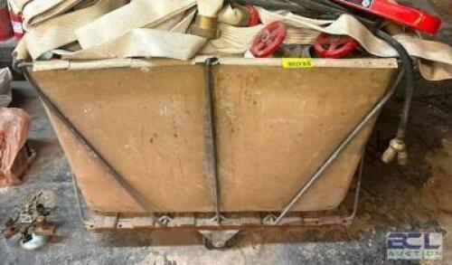ROLLING CART WITH CONTENTS