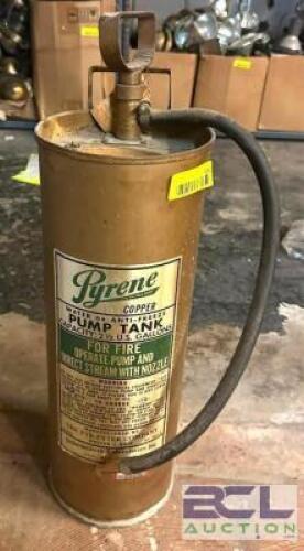 VINTAGE PUMP TANK