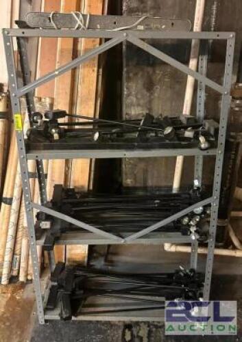METAL SHELVING UNIT