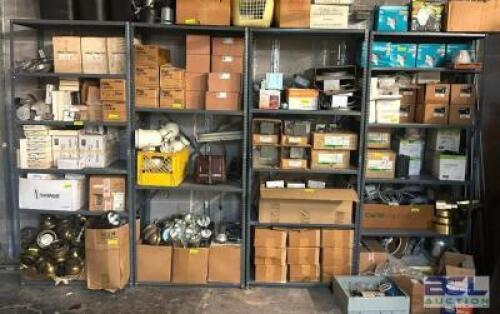 (4) - METAL SHELVING UNITS