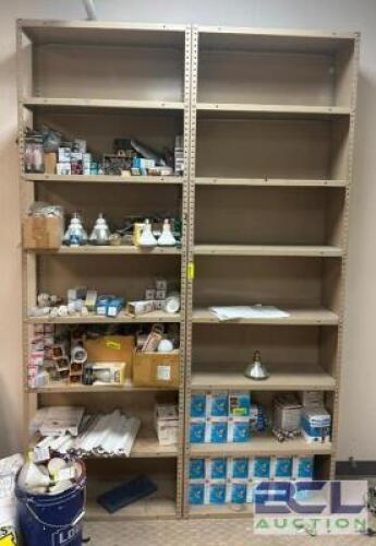 METAL SHELVING UNIT